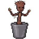 Groot — cute emoji for Slack & Discord