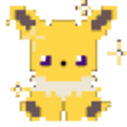Jolteon Pixel — cartoon emoji for Slack & Discord (Discord)