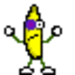 Banana Blackeye — banana emoji for Slack & Discord (Discord)