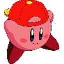 Kirby Hat — cartoon emoji for Slack & Discord