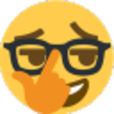 Nerdy Glasses — face emoji for Slack & Discord