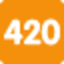 Blue Fish Swim Bubble — number emoji for Slack & Discord
