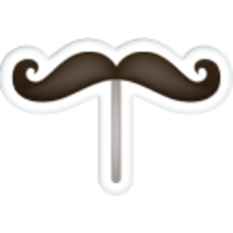 Handlebars — mustache emoji for Slack & Discord (Discord)