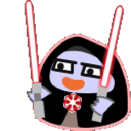 Sith Lightsaber — cartoon emoji for Slack & Discord (Discord)