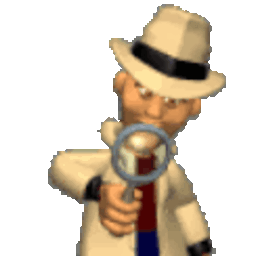 Detective 2 — cartoon emoji for Slack & Discord (Discord)