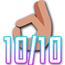 Ok Hand 10 Out Of 10 — hand-gesture emoji for Slack & Discord