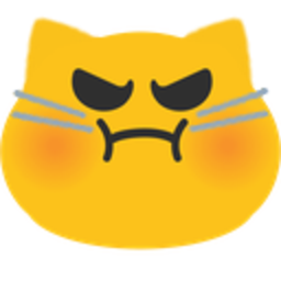 Meow Fluffangry — cartoon emoji for Slack & Discord (Discord)