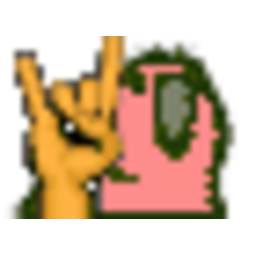 Metal Parrot — animal emoji for Slack & Discord (Discord)