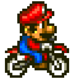 Mario Excite Bike — mario emoji for Slack & Discord (Discord)