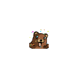 Bear Hooray — cartoon emoji for Slack & Discord (Discord)