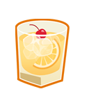 Whiskey Sour — drink emoji for Slack & Discord