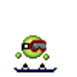 Snowboard — cartoon emoji for Slack & Discord (Discord)
