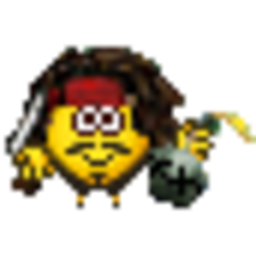 Jack Sparrow — cartoon emoji for Slack & Discord (Discord)