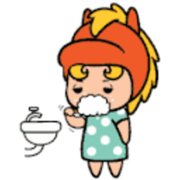Brush Teeth — cartoon emoji for Slack & Discord (Discord)