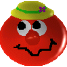Clown Face — cartoon emoji for Slack & Discord (Discord)