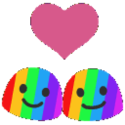 Blobcouple Rainbow — love emoji for Slack & Discord (Discord)