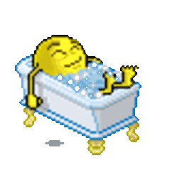 Bath Relax — character emoji for Slack & Discord (Discord)