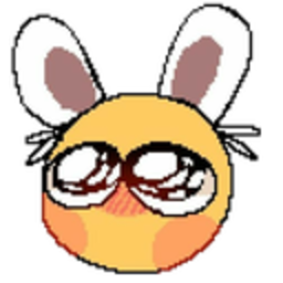 Bunny Ears 2 — cartoon emoji for Slack & Discord (Discord)