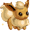 Eevee Sparkle — cartoon emoji for Slack & Discord