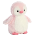 Pink Penguin Plush — cute emoji for Slack & Discord
