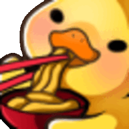 Ducky Eating — cartoon emoji for Slack & Discord (Discord)