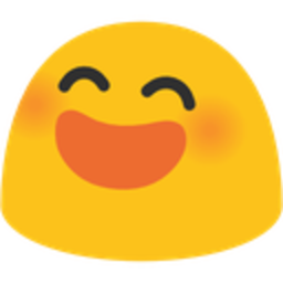 Blob Smile Open Mouth2 — cute emoji for Slack & Discord (Discord)