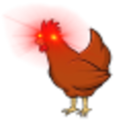 Evil Chicken — cartoon emoji for Slack & Discord (Discord)