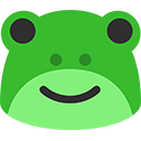 Blob Frog — cartoon emoji for Slack & Discord
