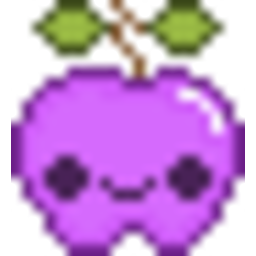 Purple Apple — cute emoji for Slack & Discord (Discord)