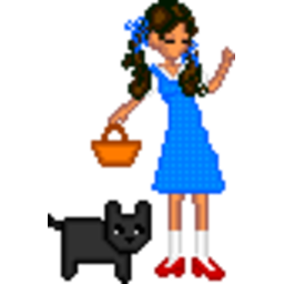 Dorothy — cartoon emoji for Slack & Discord (Discord)