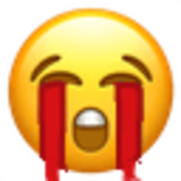 Weeps Blood — emotion emoji for Slack & Discord (Discord)
