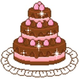 Tiered Cake — dessert emoji for Slack & Discord (Discord)