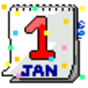 January 1st — calendar emoji for Slack & Discord