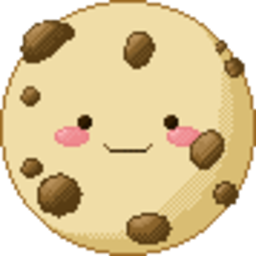 Chocolate Chip Cookie — cartoon emoji for Slack & Discord (Discord)