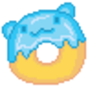 Bear Donut — cartoon emoji for Slack & Discord
