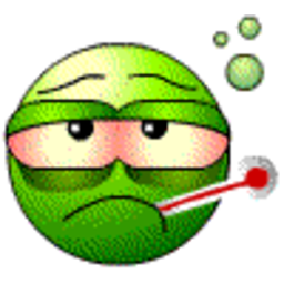Sick Green — cartoon emoji for Slack & Discord (Discord)