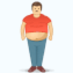 Muscleman — cartoon emoji for Slack & Discord (Discord)