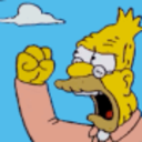Yell At Cloud Simpsons — cartoon emoji for Slack & Discord