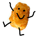 Happy Tater Tot — cute emoji for Slack & Discord