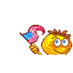 Goldfish Party Hat Wave — cartoon emoji for Slack & Discord (Discord)