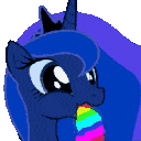 Rainbow Puke — cartoon emoji for Slack & Discord