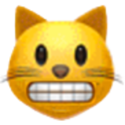 Grimace Cat — cat emoji for Slack & Discord (Discord)