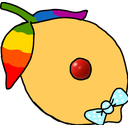 Lemon Clown — cartoon emoji for Slack & Discord