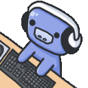 If U Ask Me Hru — cartoon emoji for Slack & Discord