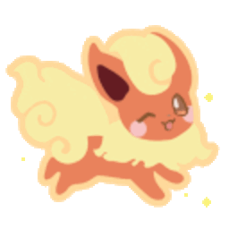 Flareon 8 — cartoon emoji for Slack & Discord (Discord)