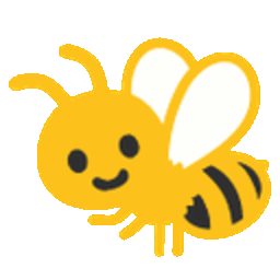 Google Bee Blob — bee emoji for Slack & Discord (Discord)