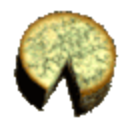 Bluecheese Wheel — food emoji for Slack & Discord
