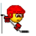 Hockey 3 — cartoon emoji for Slack & Discord