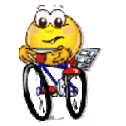 Bike Riding — cartoon emoji for Slack & Discord (Discord)