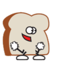 Dancing Bread — cartoon emoji for Slack & Discord (Discord)